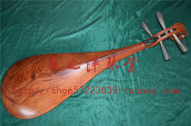 專(zhuān)業(yè)紅木白牛角軸相琵琶