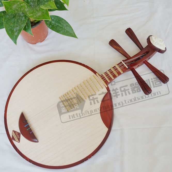 非洲小葉紫檀月琴
